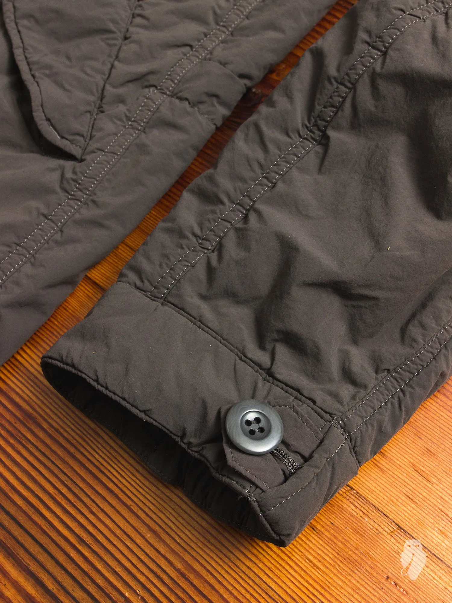 Taffeta M-65 Mods Coat in Khaki Grey