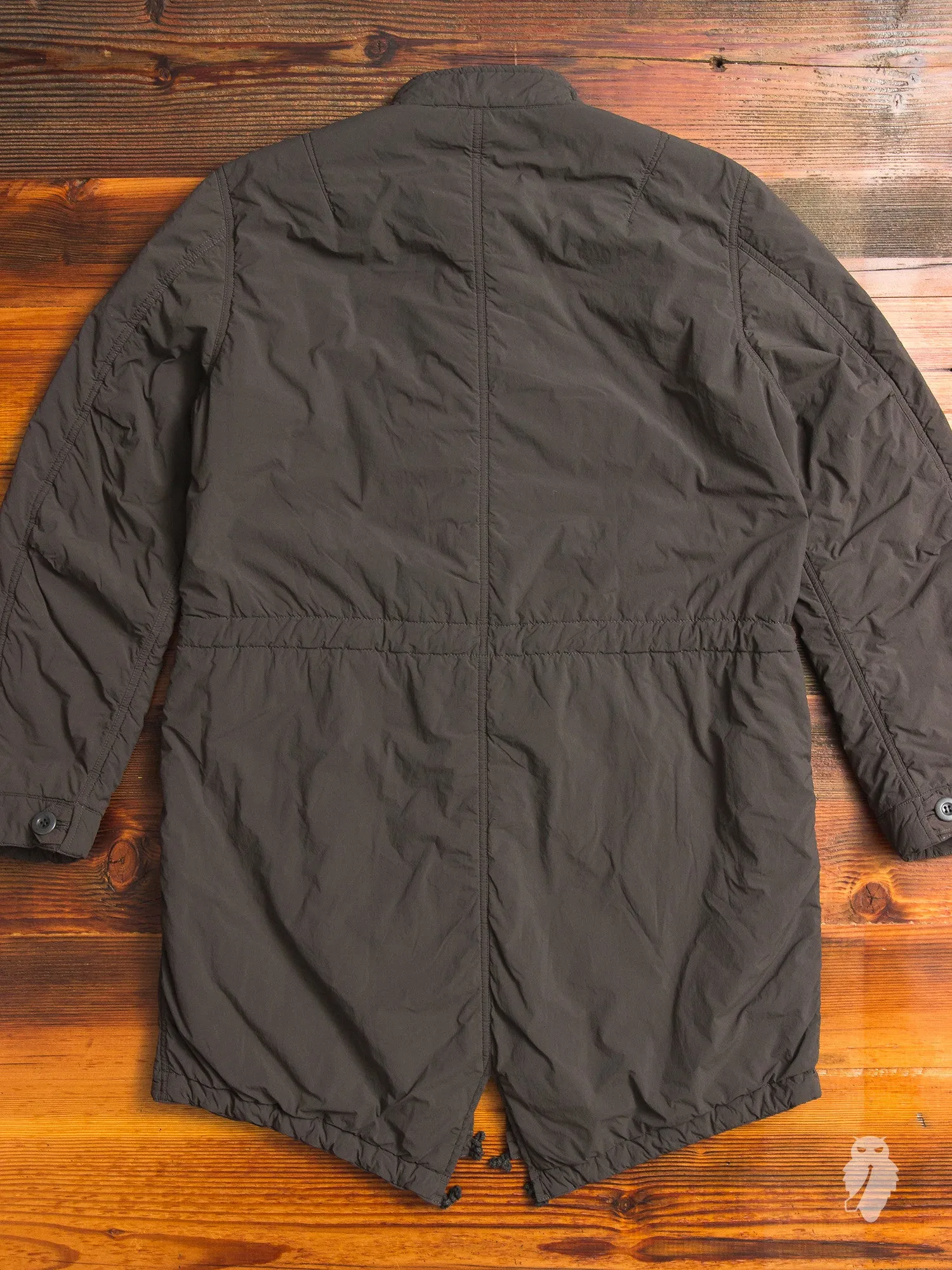 Taffeta M-65 Mods Coat in Khaki Grey