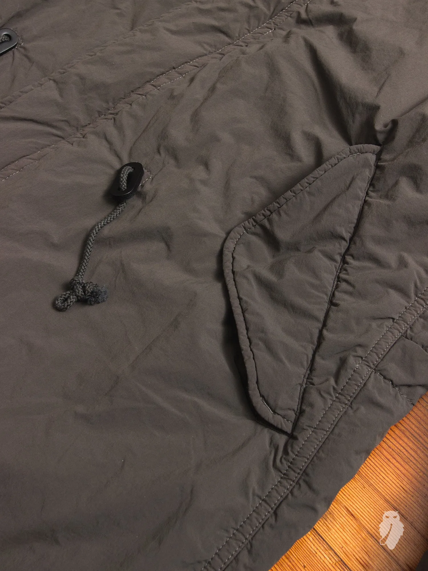 Taffeta M-65 Mods Coat in Khaki Grey
