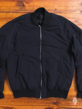 Taffeta MA-1 Jacket in Black