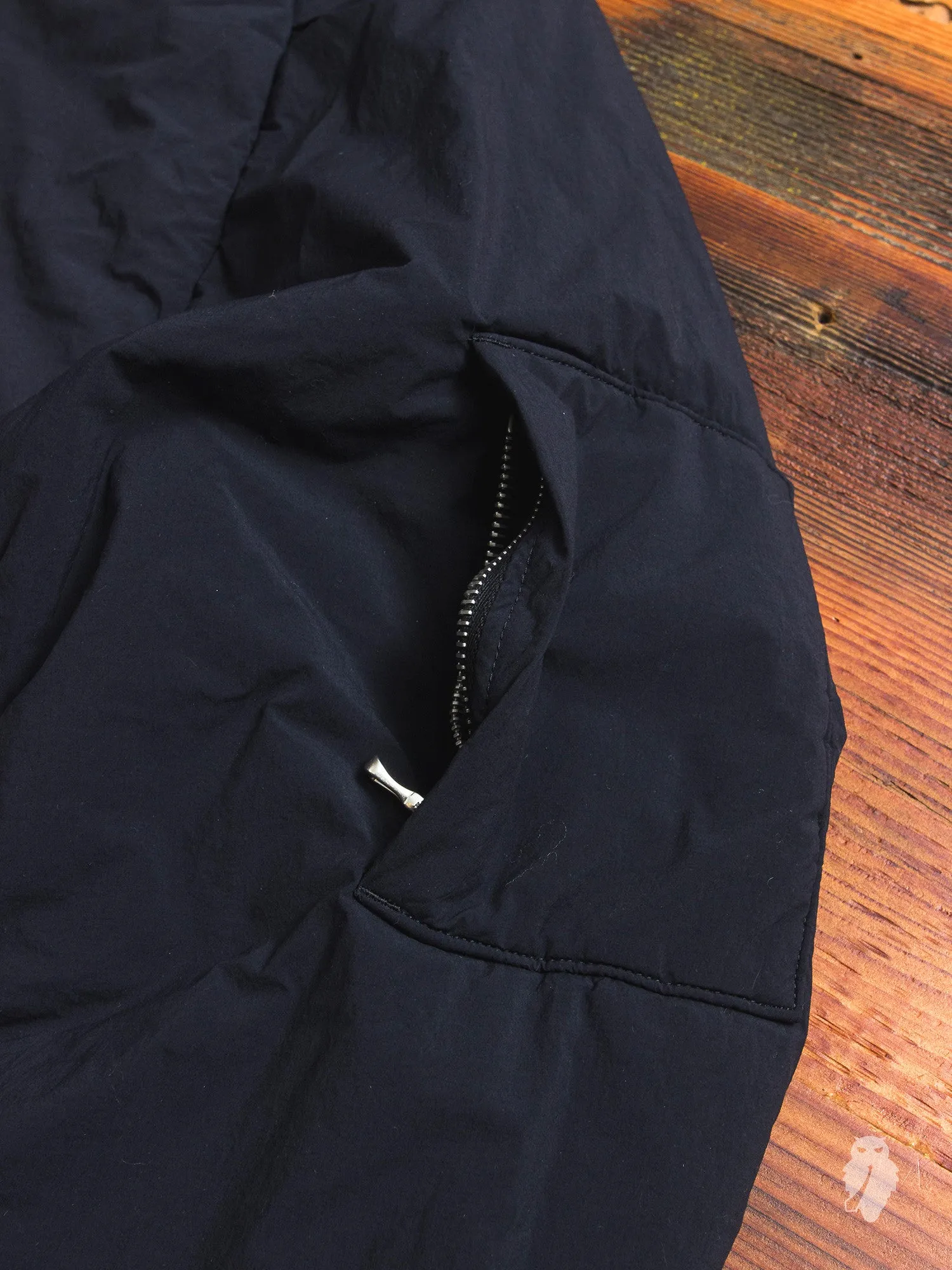 Taffeta MA-1 Jacket in Black