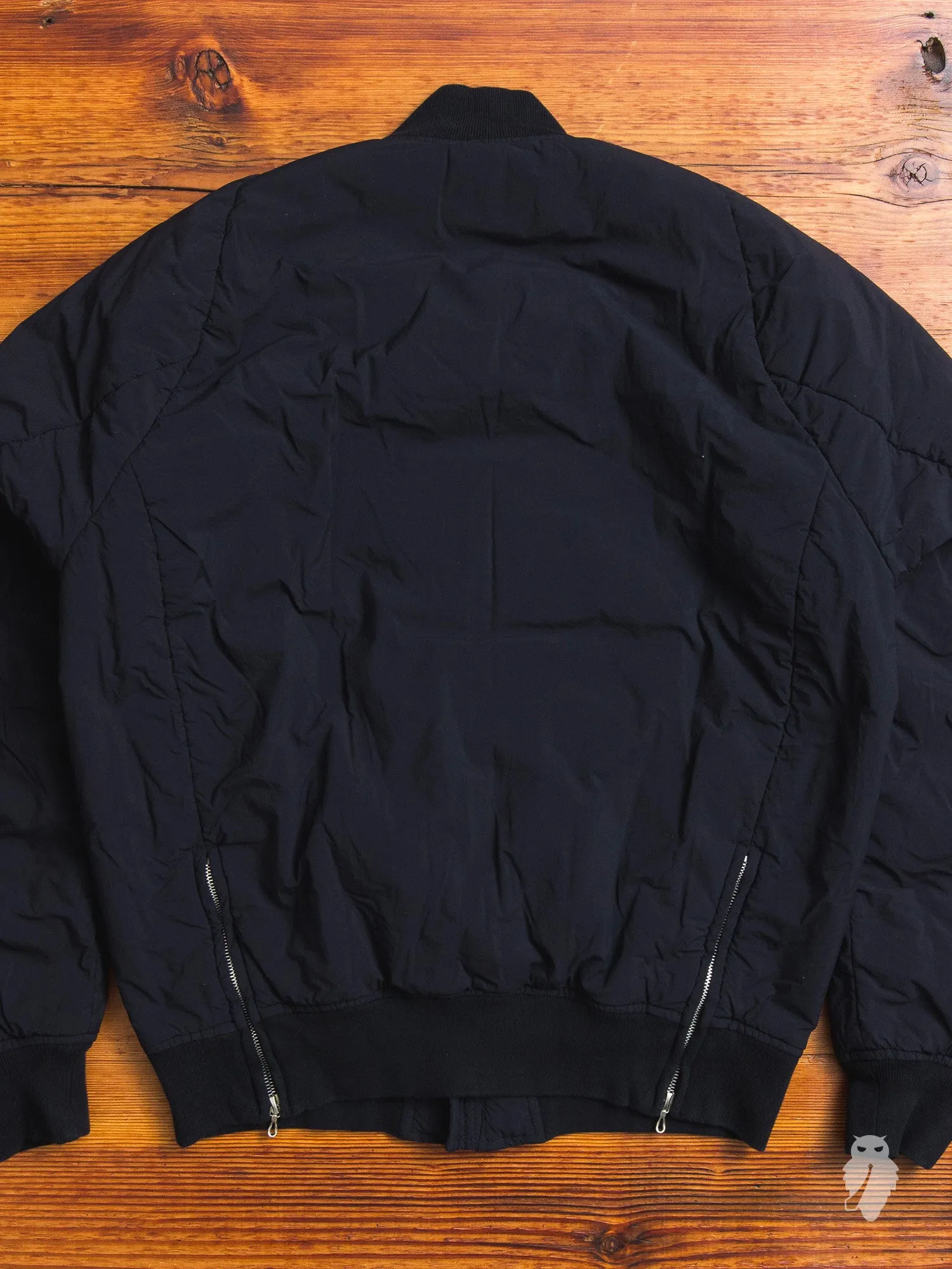 Taffeta MA-1 Jacket in Black