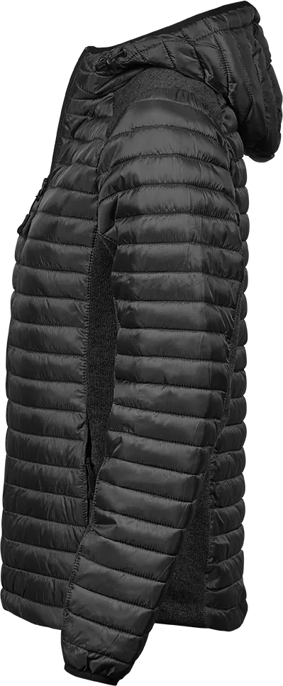 Tee Jays Ladies Hooded Outdoor Crossover Jacket | Showerproof Hooded Puffer | 3 Colours | S-3XL