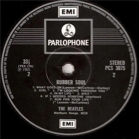 The Beatles - Rubber Soul (LP, Album, RP) (NM or M-)