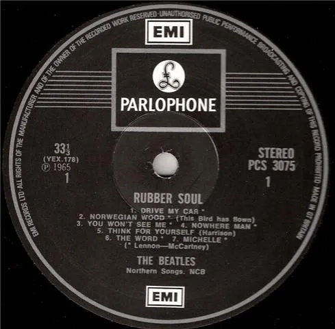 The Beatles - Rubber Soul (LP, Album, RP) (NM or M-)