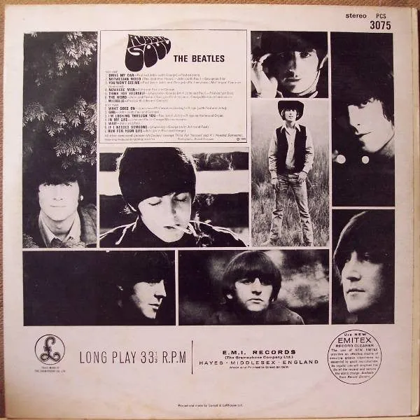 The Beatles - Rubber Soul (LP, Album, RP) (NM or M-)