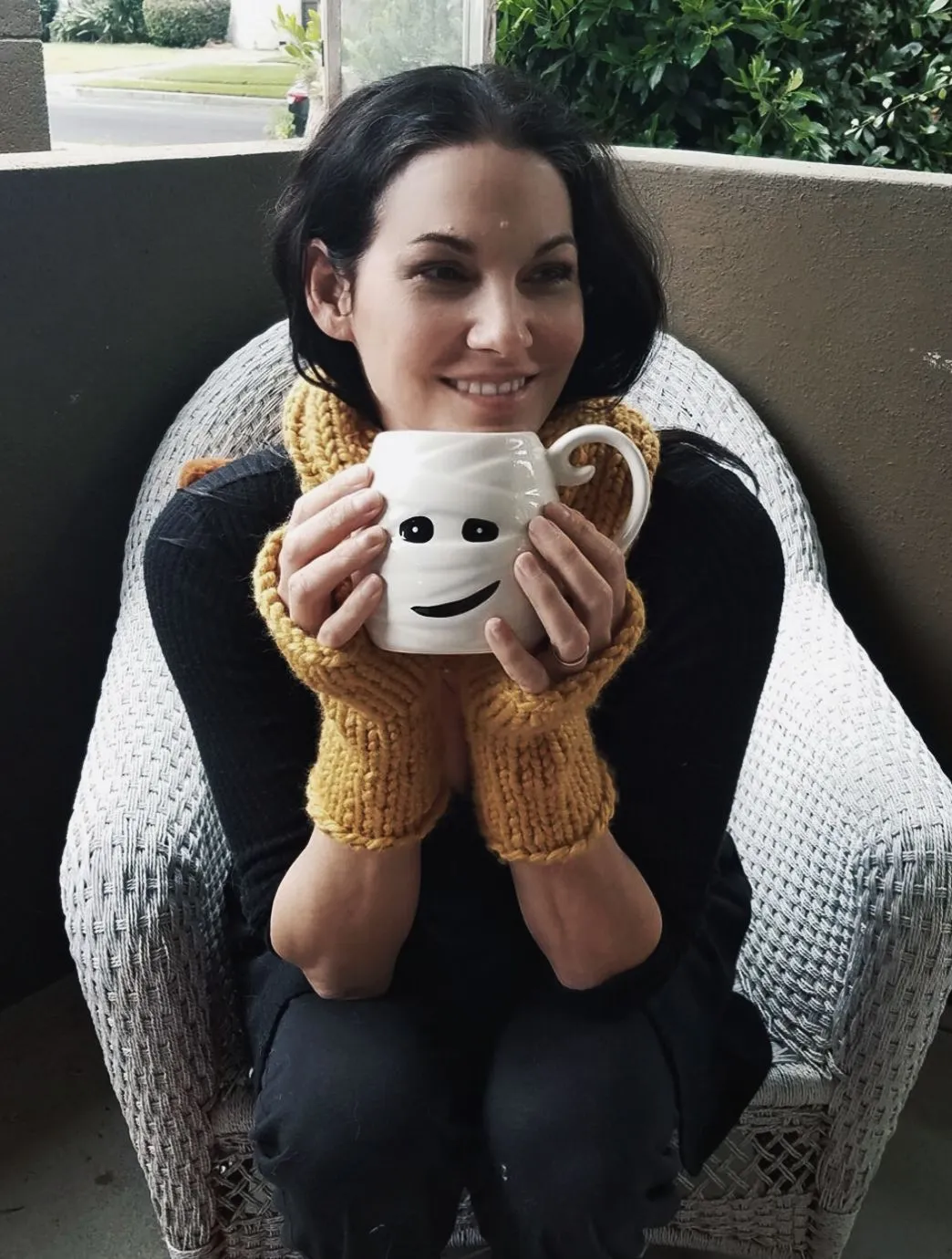 The Goldenrod Handmade Infinity Scarf