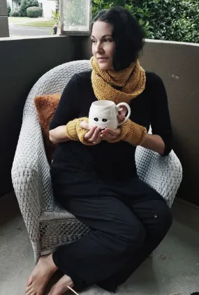 The Goldenrod Handmade Infinity Scarf