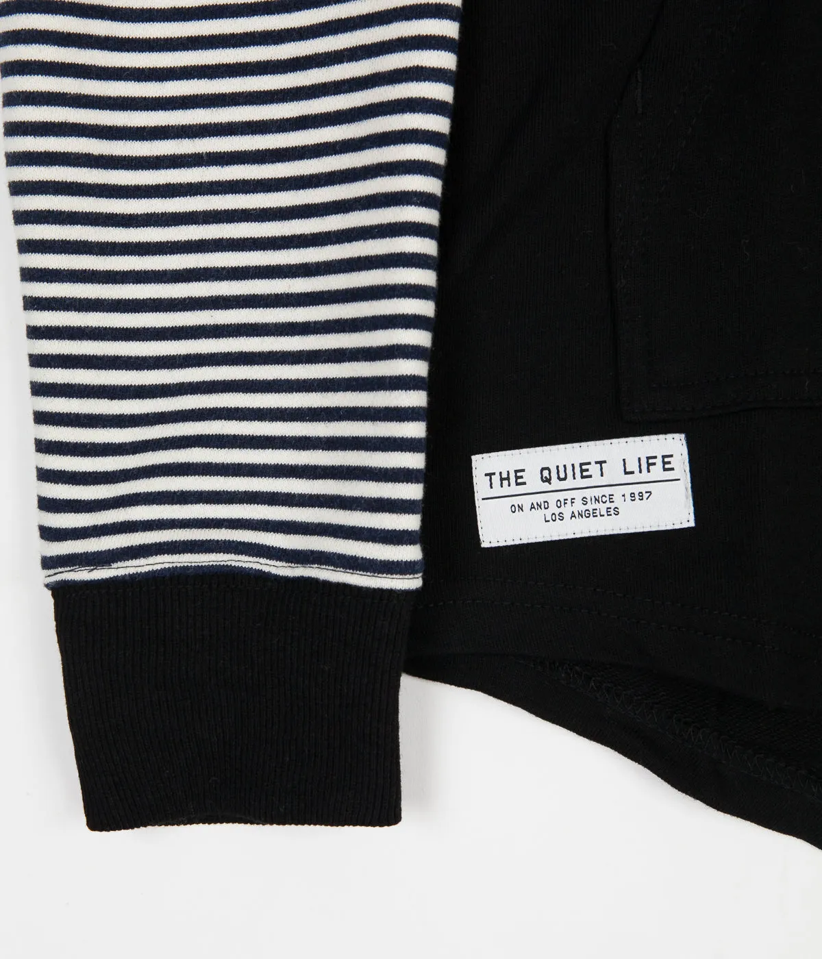 The Quiet Life Dual Hoodie - Black