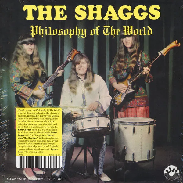 The Shaggs - Philosophy Of The World (LP, Album, RE, RM, Gat) (M)