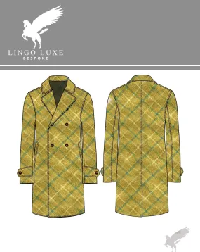 The Stately Overcoat | D'or Blue