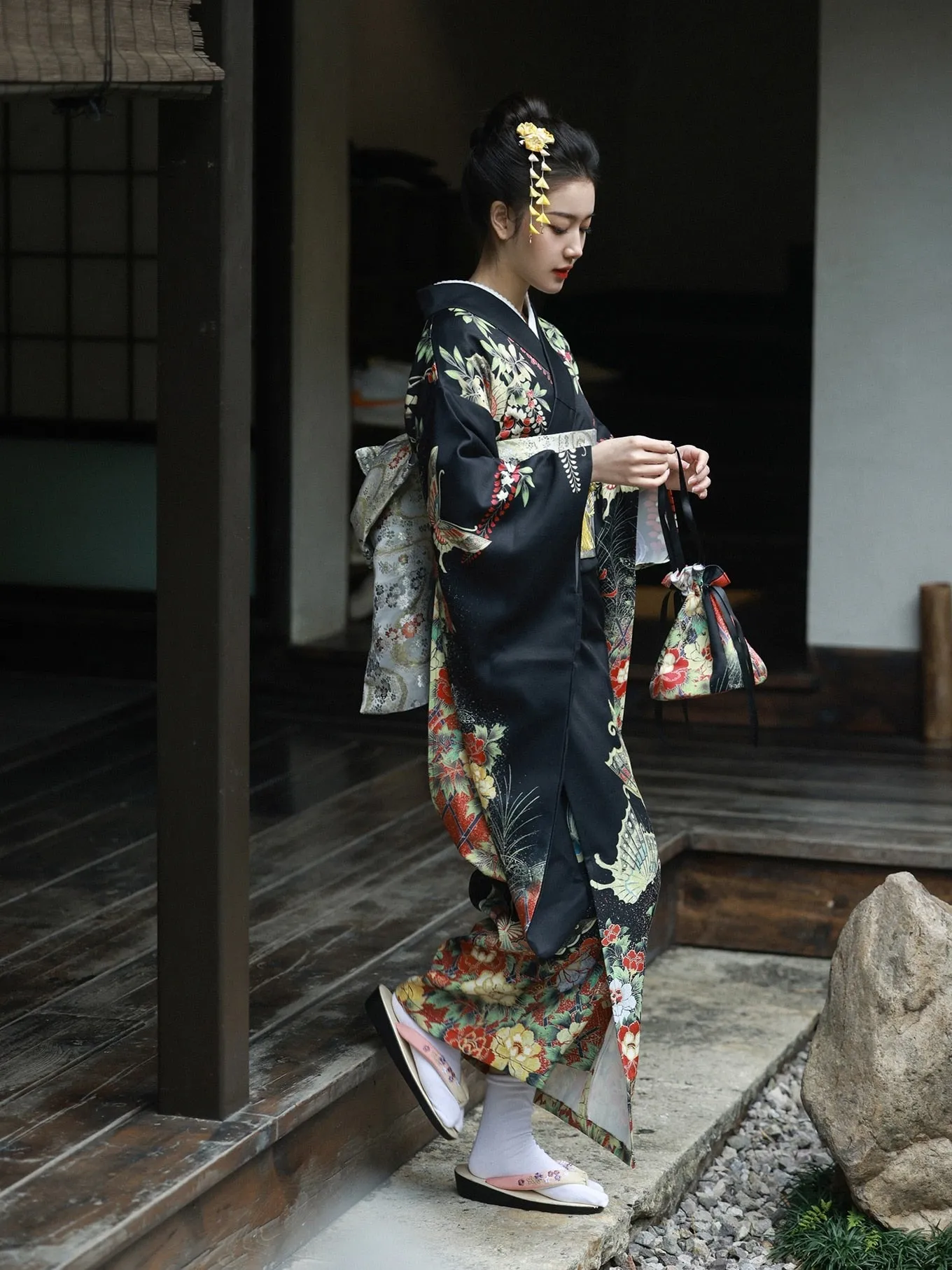 Traditional Kimono Long Sleeves