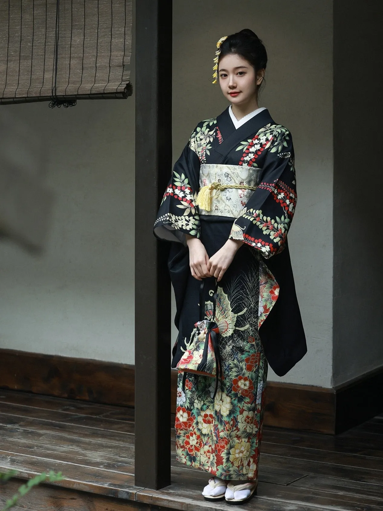 Traditional Kimono Long Sleeves