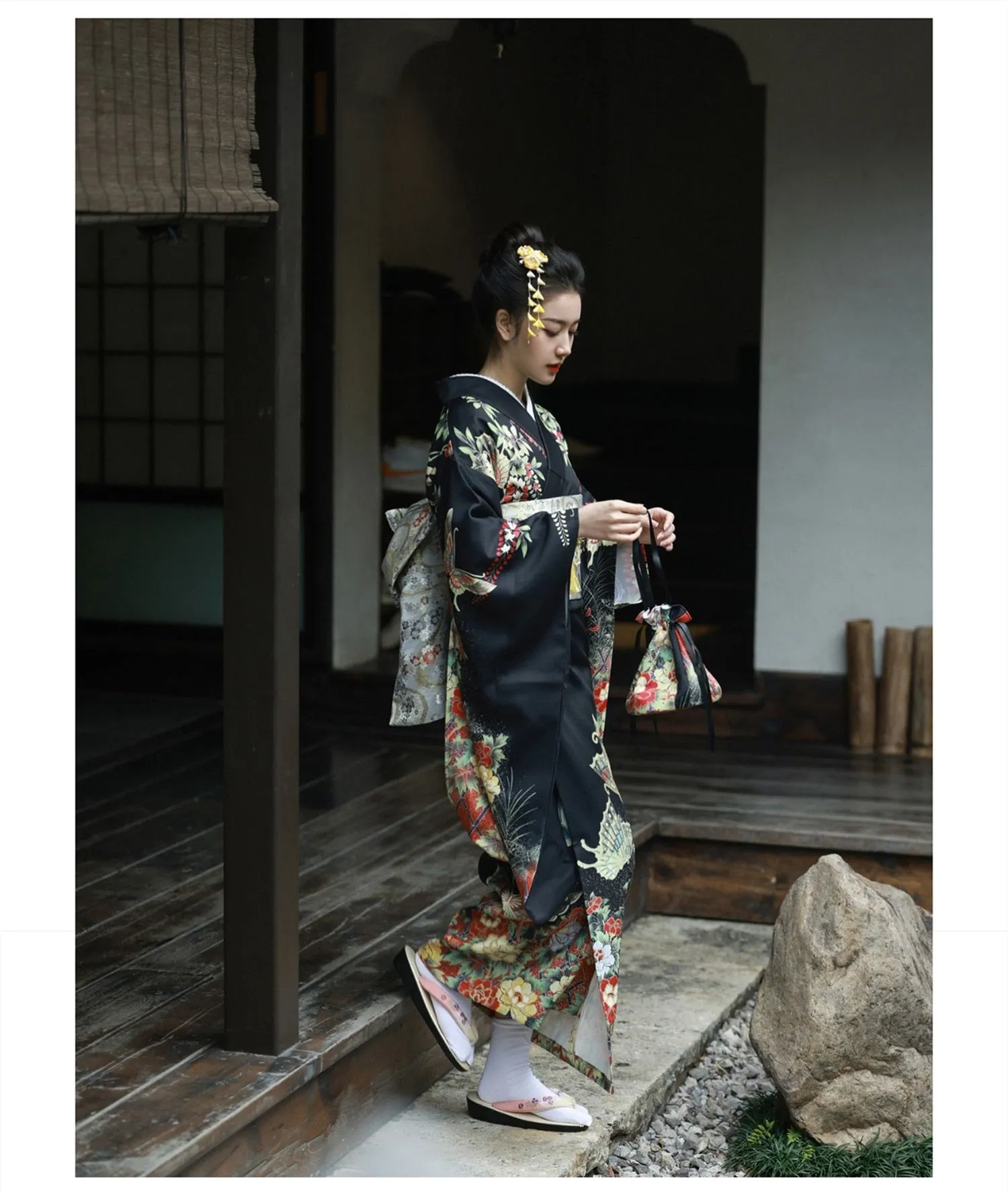 Traditional Kimono Long Sleeves