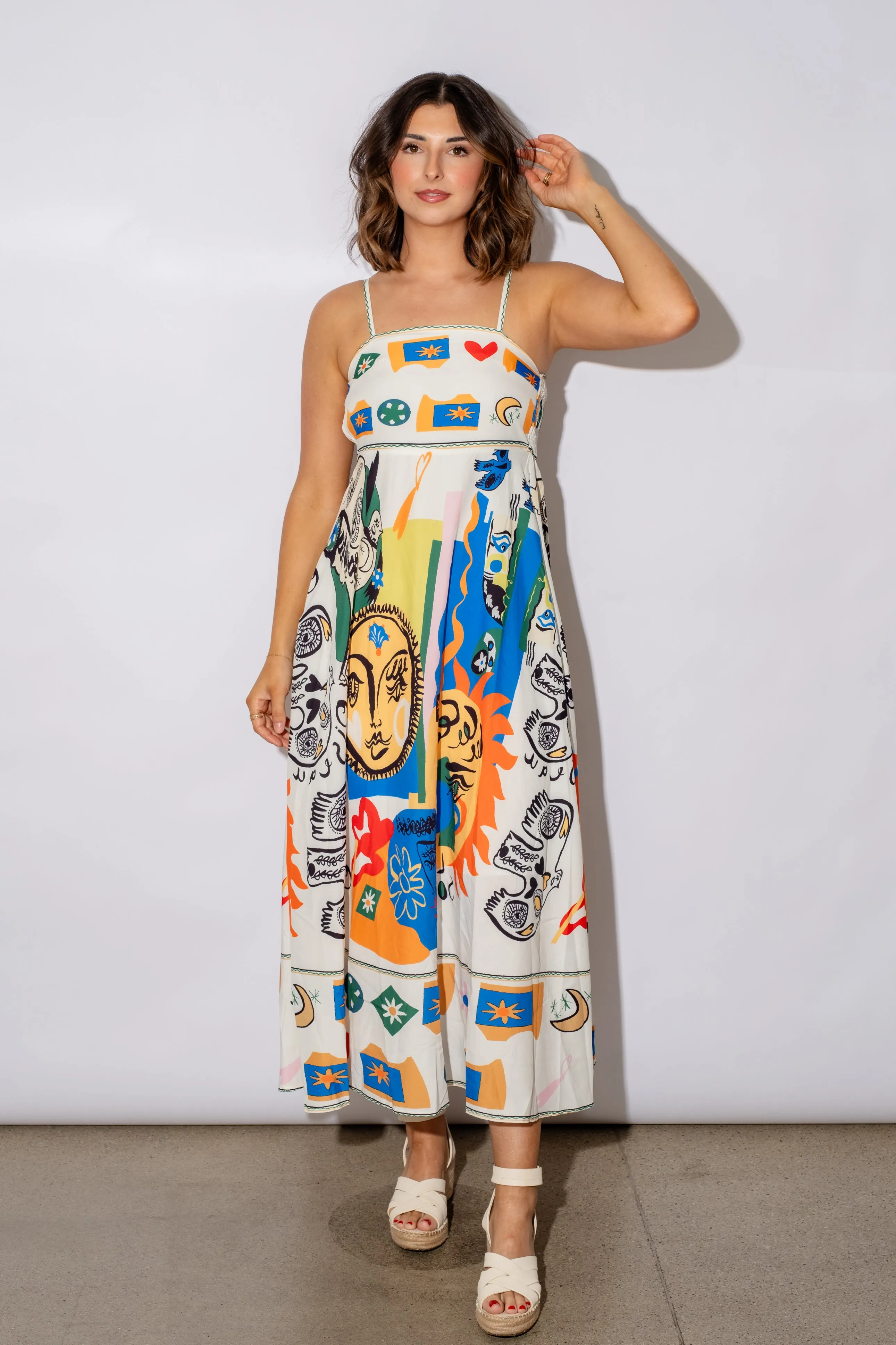 Tulum Printed Dress