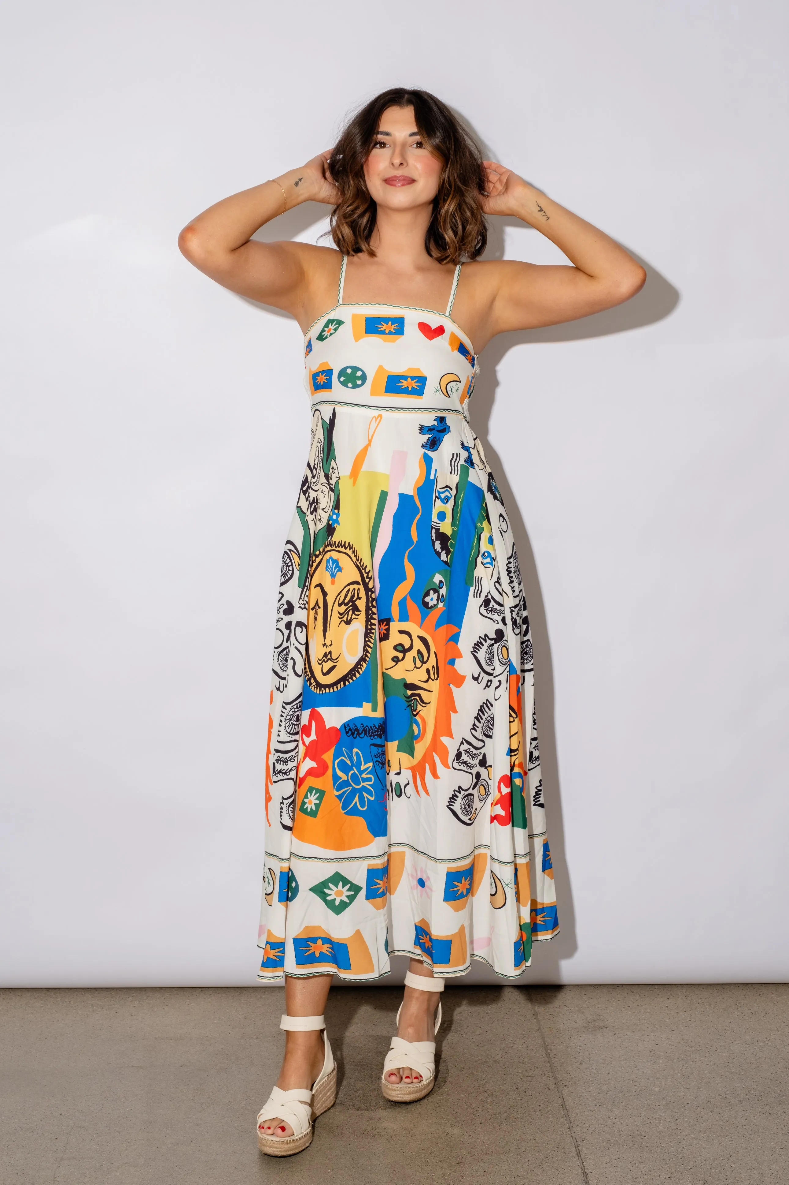 Tulum Printed Dress