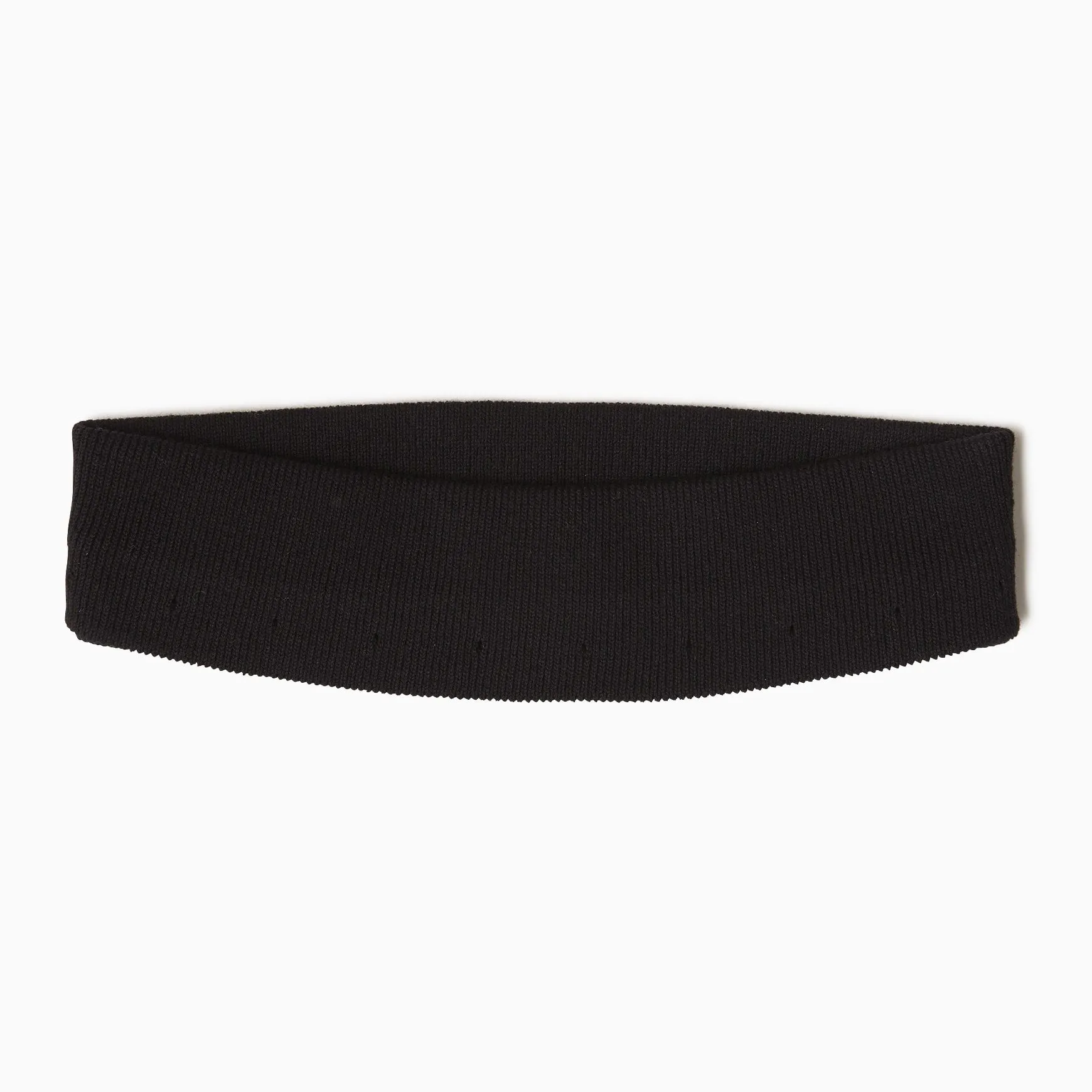 TYPE-1 Knit Organic Cotton High Neck Collar Part (Black)
