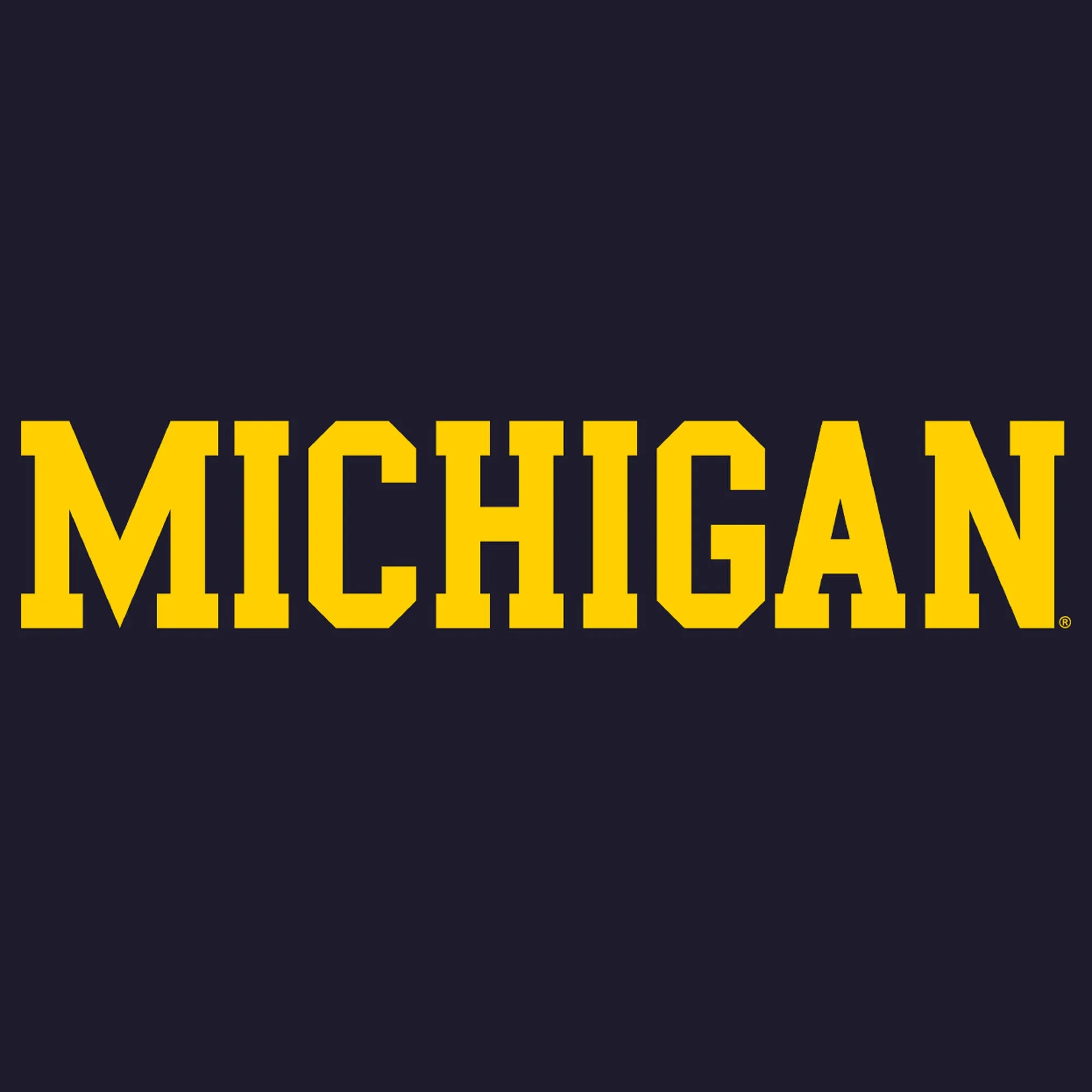 UGP Block Michigan Sponge Fleece Hoodie - Navy