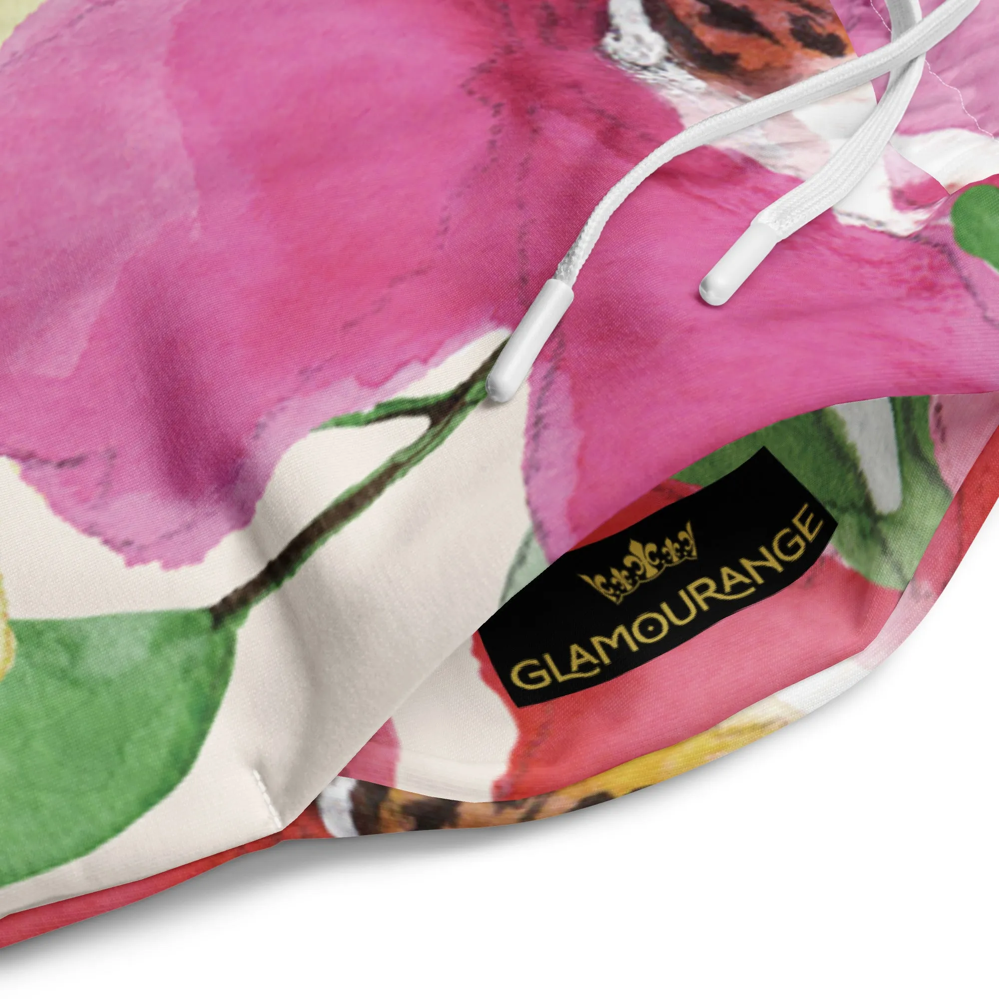 Valentines Day Wide Leg Joggers - Flower (Glamourange Valentine Day Gifts Wide Leg Joggers - Design 008)