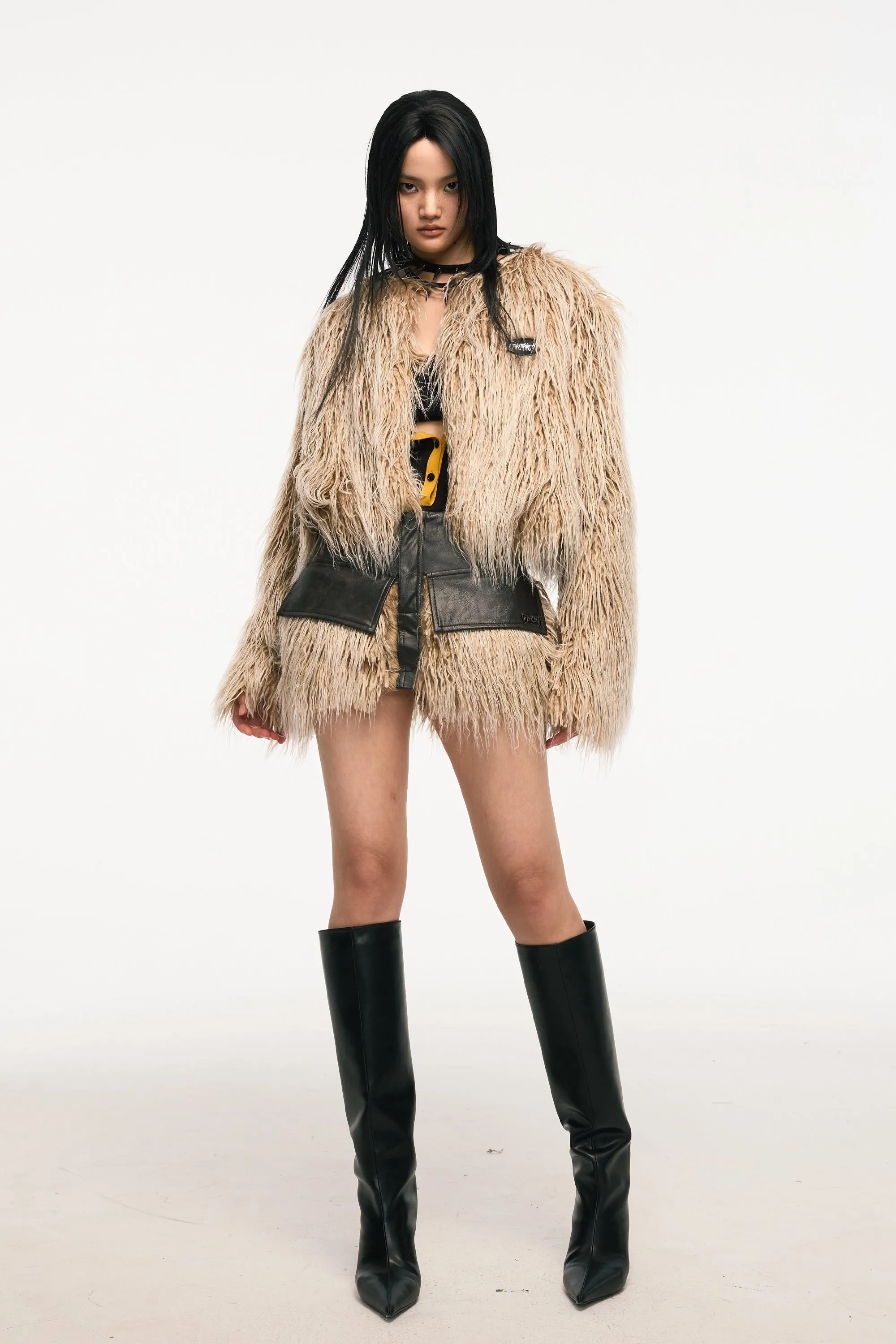 VICE CITY fur jacket