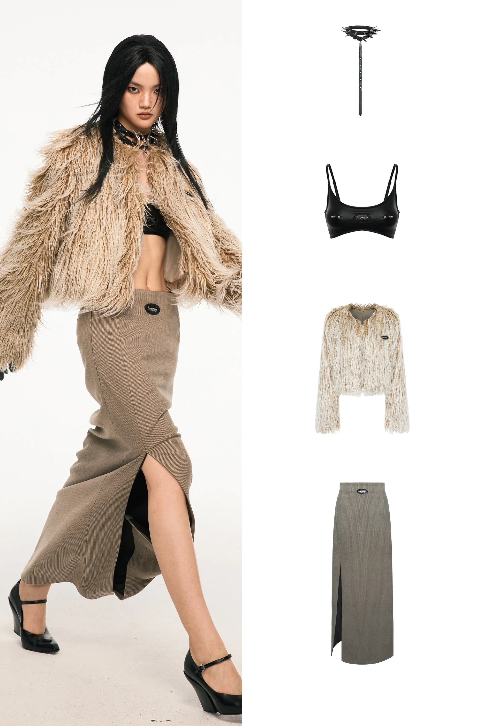 VICE CITY fur jacket