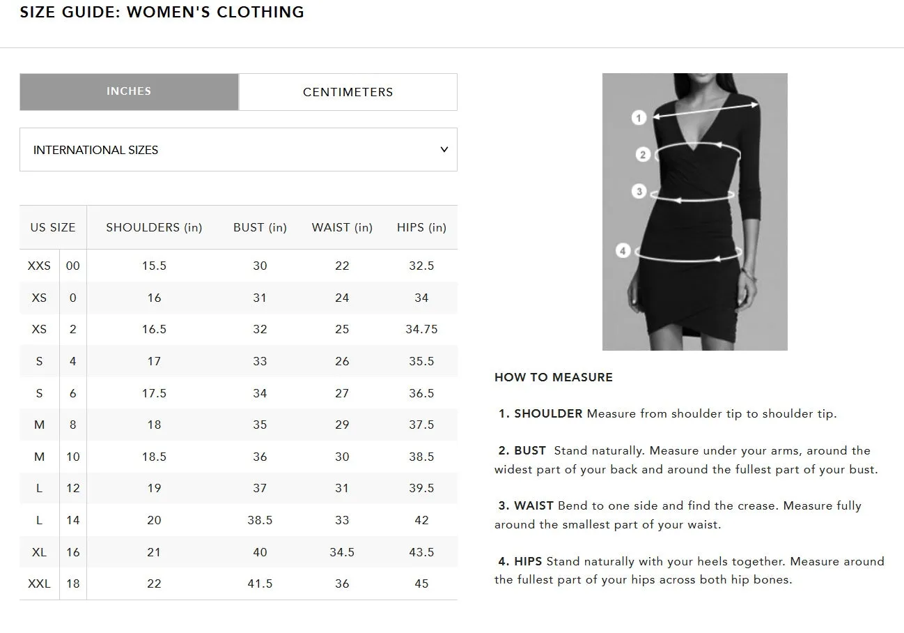 Vince Camuto Long Sleeve with V-Neck Dress