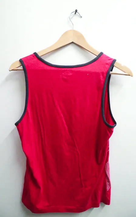 Vintage pink fila medium tank top