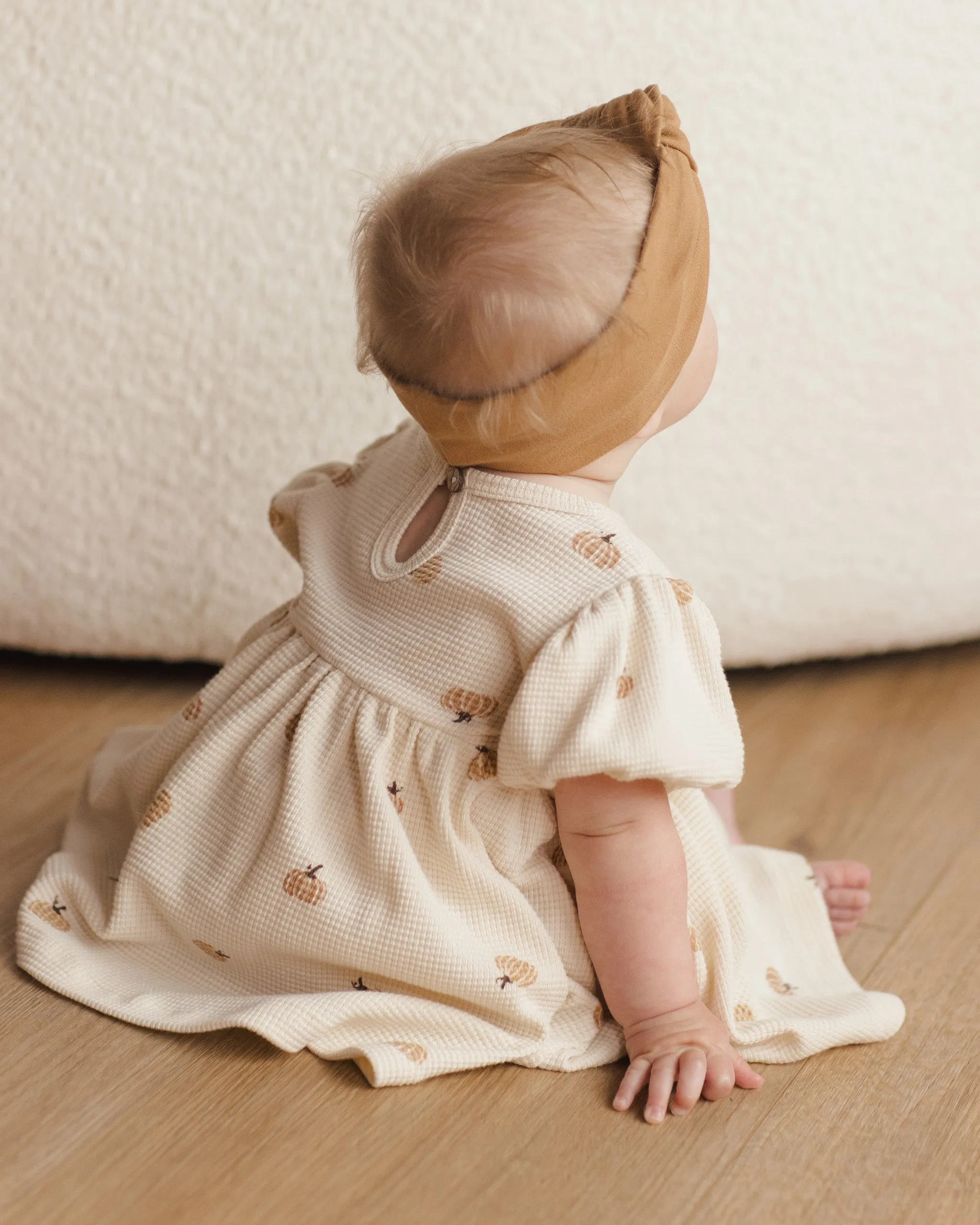 Waffle Babydoll Dress | Pumpkins