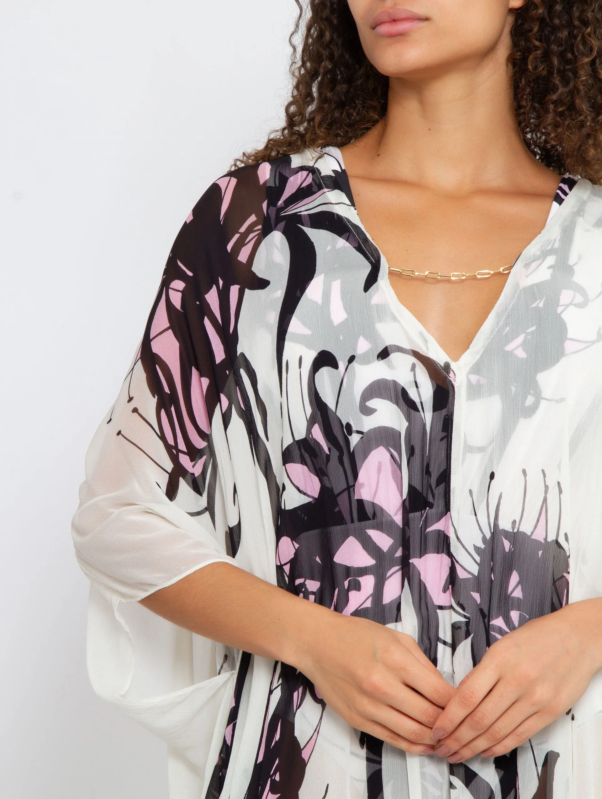 Welle Chiffon Kaftan