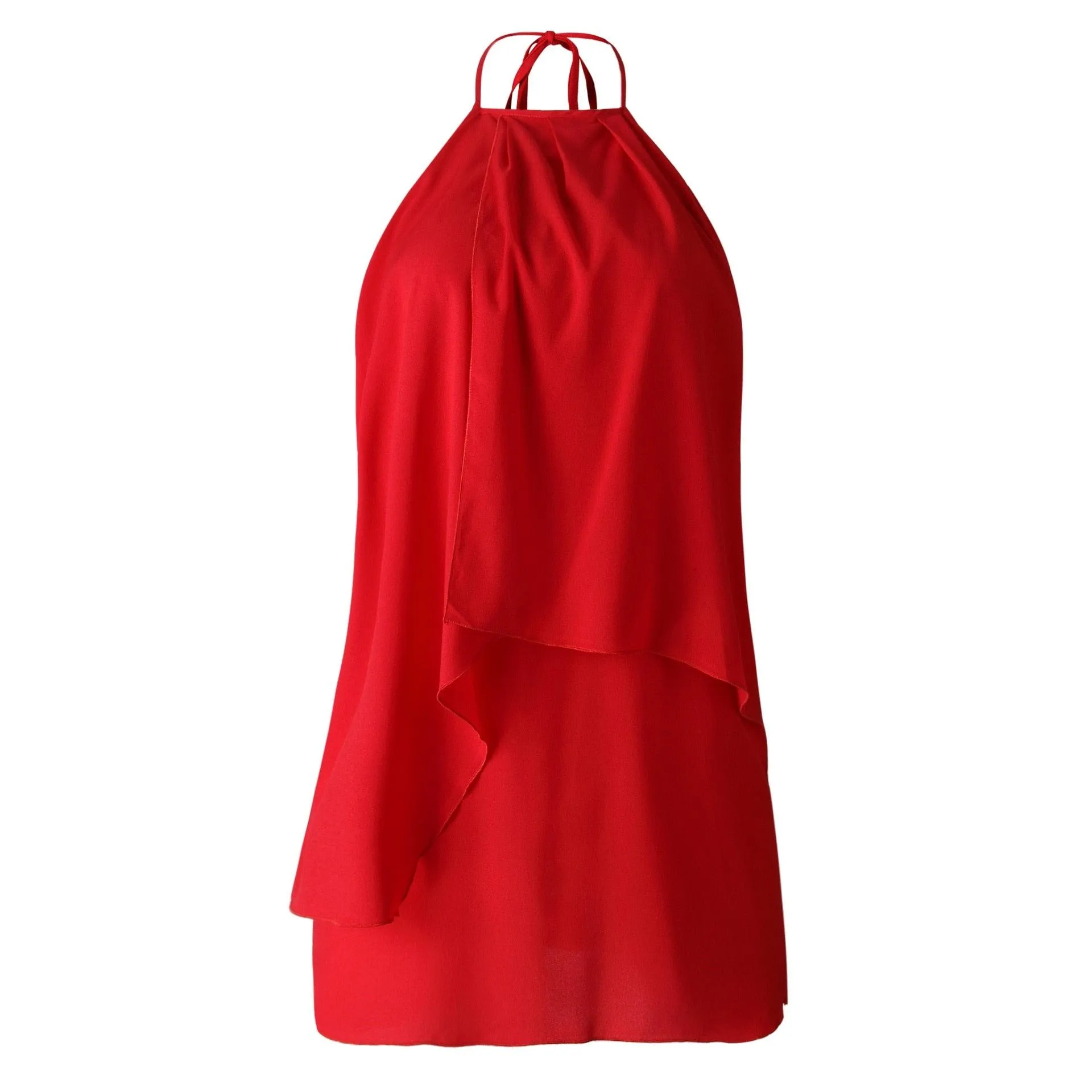 Women Sleeveless Irregular Dress