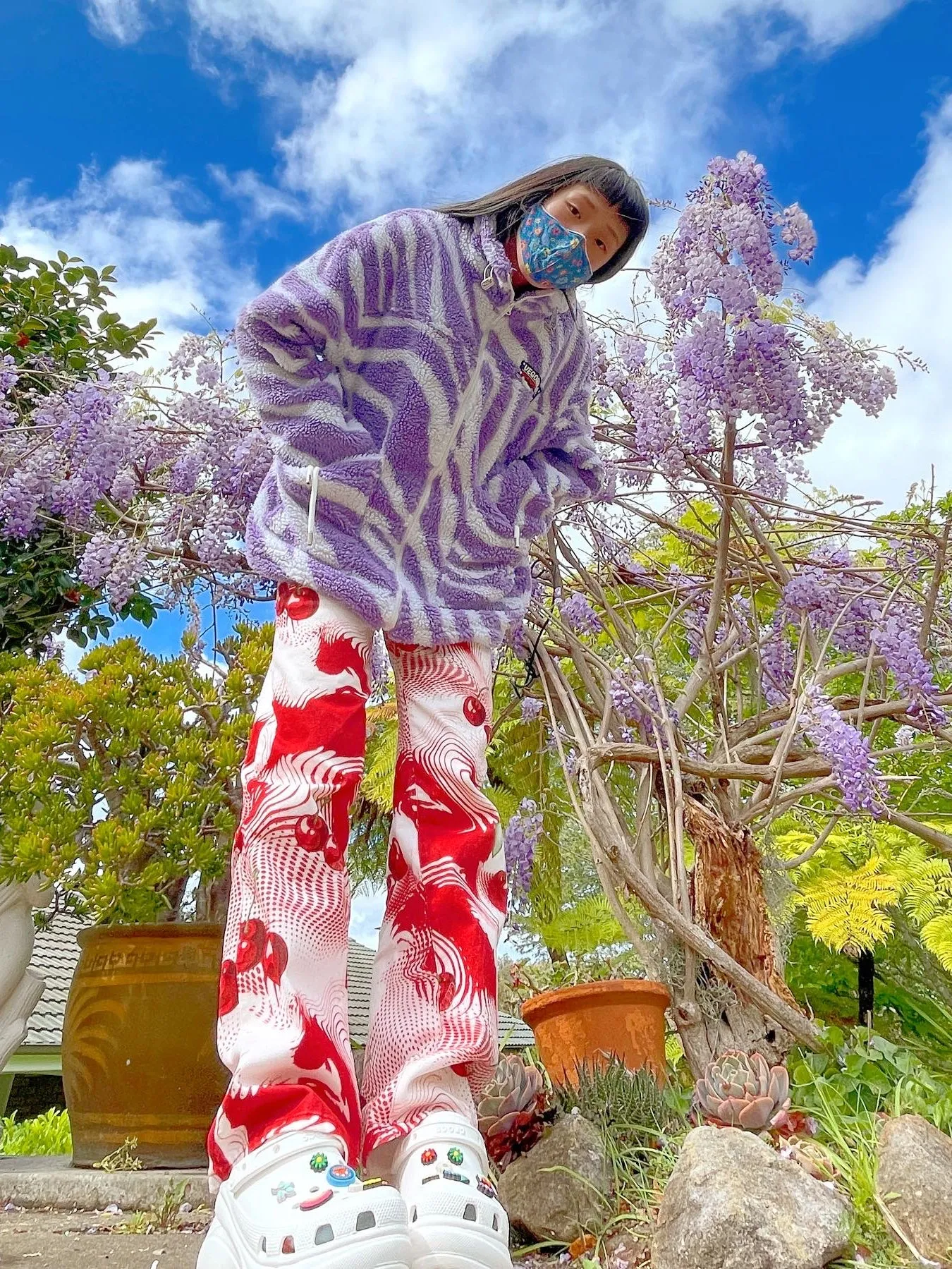ZEBRA plush jacket