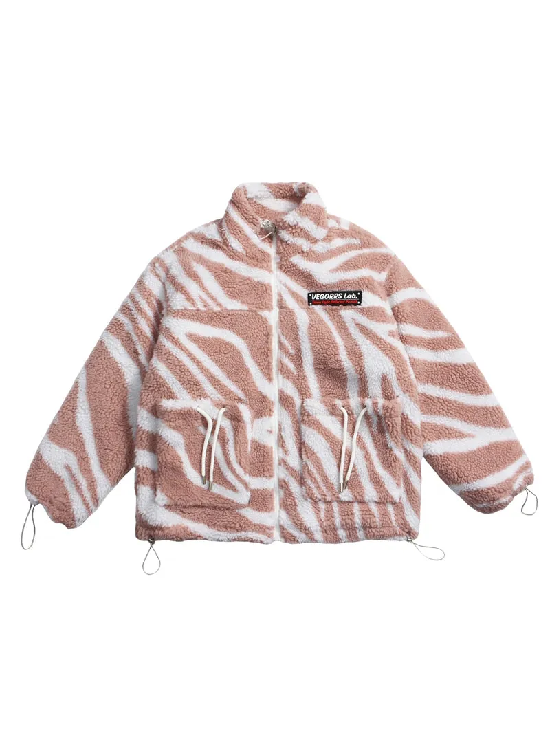 ZEBRA plush jacket