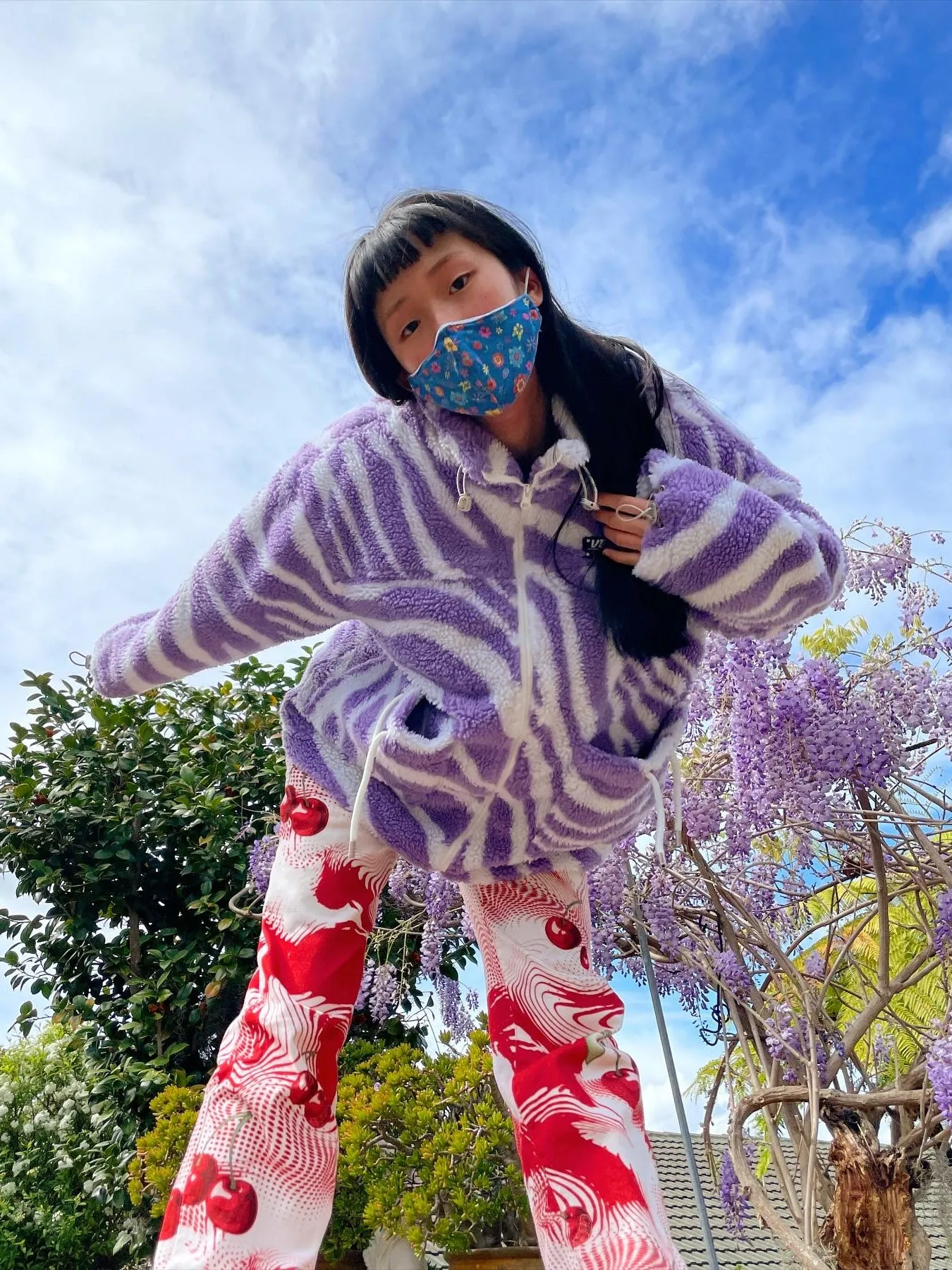 ZEBRA plush jacket