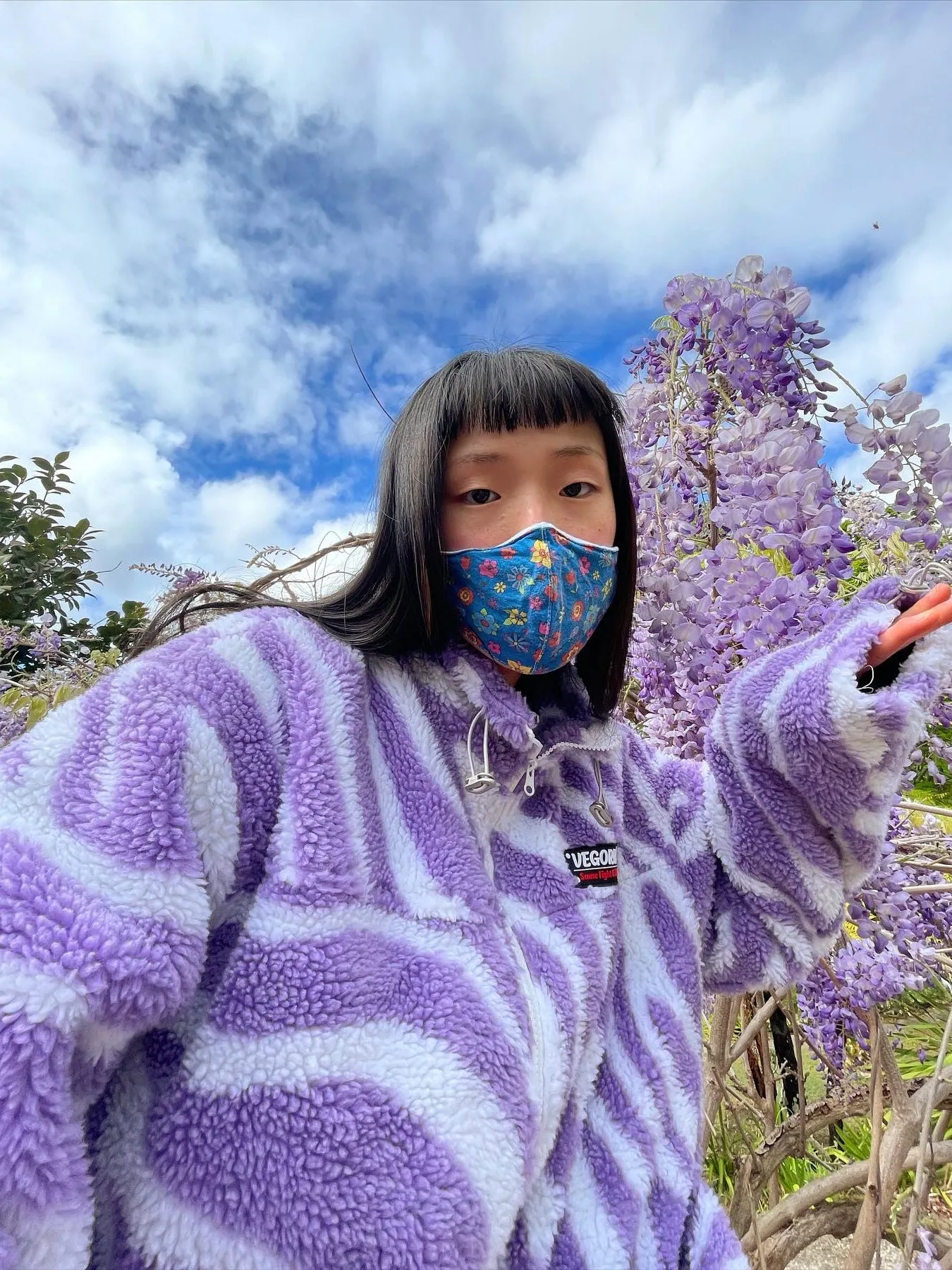 ZEBRA plush jacket