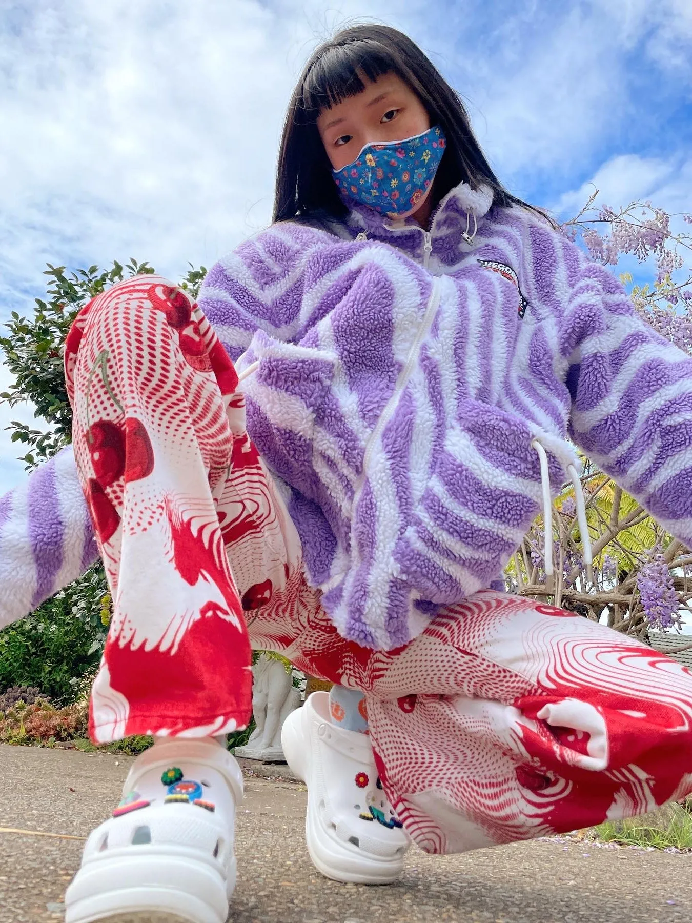 ZEBRA plush jacket